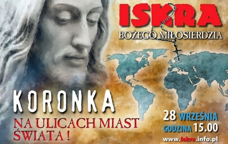Zaproszenie na koronkę na ulicach miast świata 2019