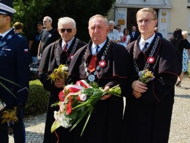 15 sierpnia br. odbyły się obchody Cudu nad Wisłą, Święta Wojska Polskiego  oraz Wojewódzkiego Święta Czynu Chłopskiego 